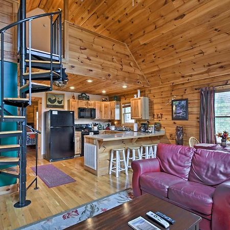 Bryson City Vacation Rental With Hot Tub And Fire Pit! Экстерьер фото