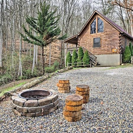 Bryson City Vacation Rental With Hot Tub And Fire Pit! Экстерьер фото