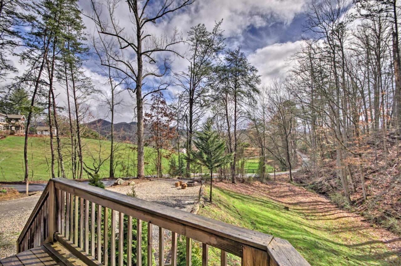 Bryson City Vacation Rental With Hot Tub And Fire Pit! Экстерьер фото