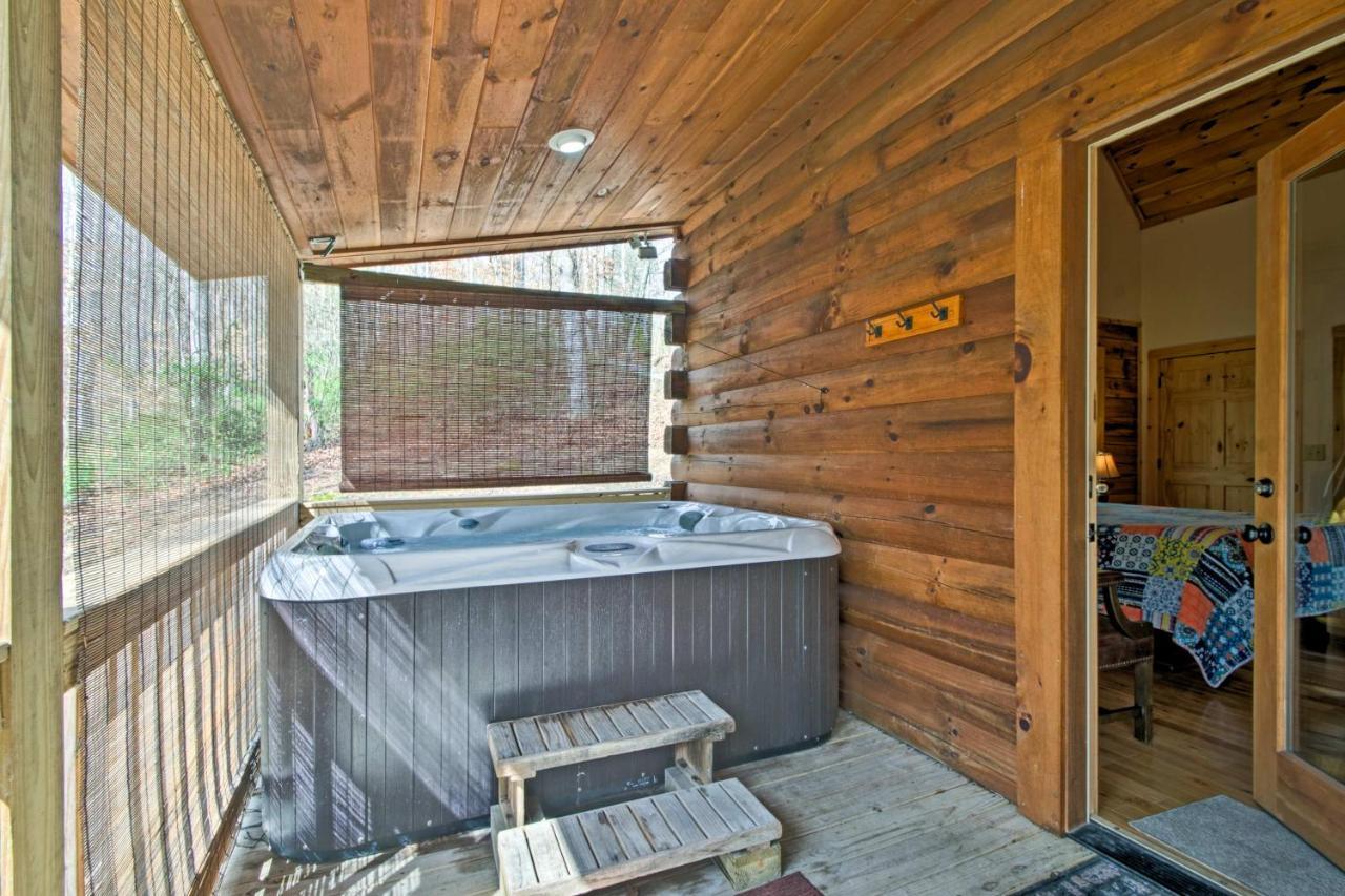 Bryson City Vacation Rental With Hot Tub And Fire Pit! Экстерьер фото