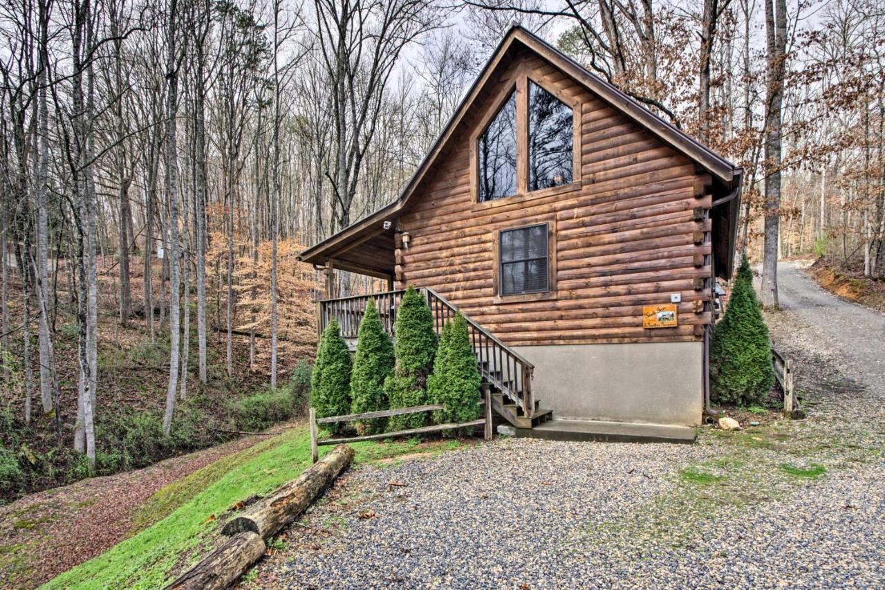 Bryson City Vacation Rental With Hot Tub And Fire Pit! Экстерьер фото