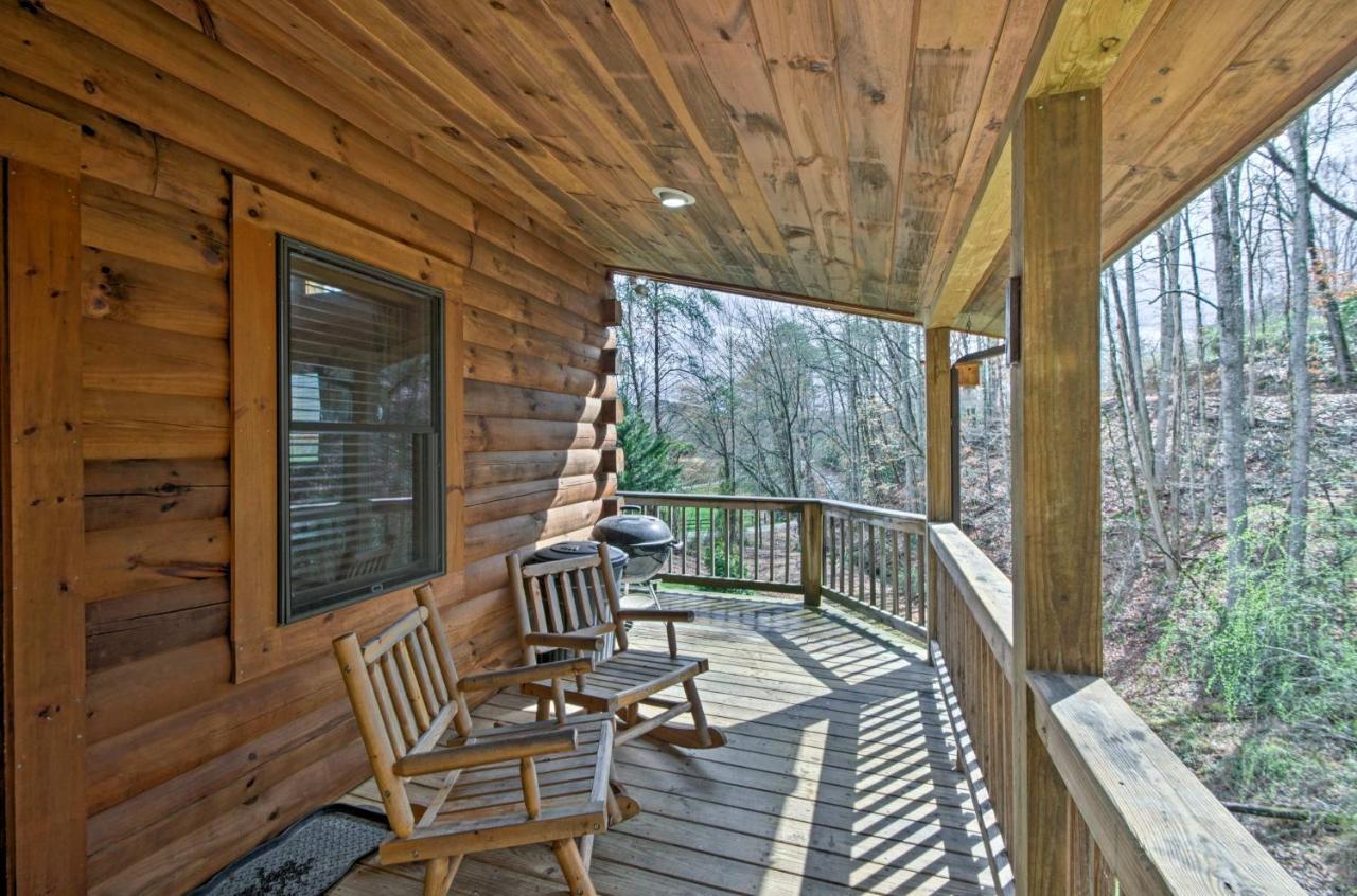 Bryson City Vacation Rental With Hot Tub And Fire Pit! Экстерьер фото