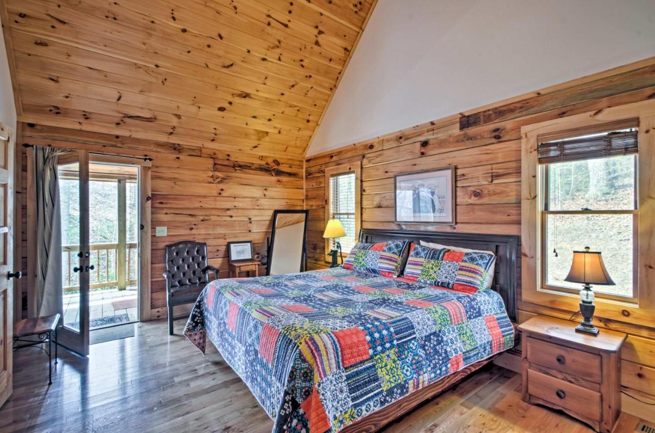 Bryson City Vacation Rental With Hot Tub And Fire Pit! Экстерьер фото